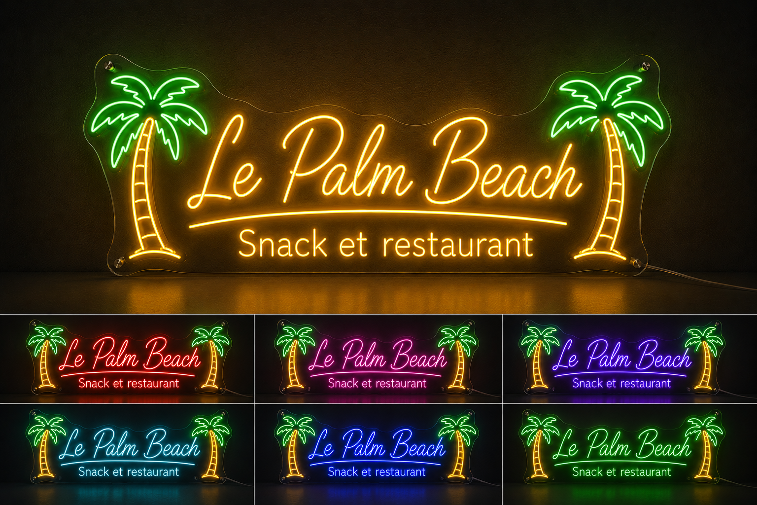 Néon Le Palm Beach Viva Style