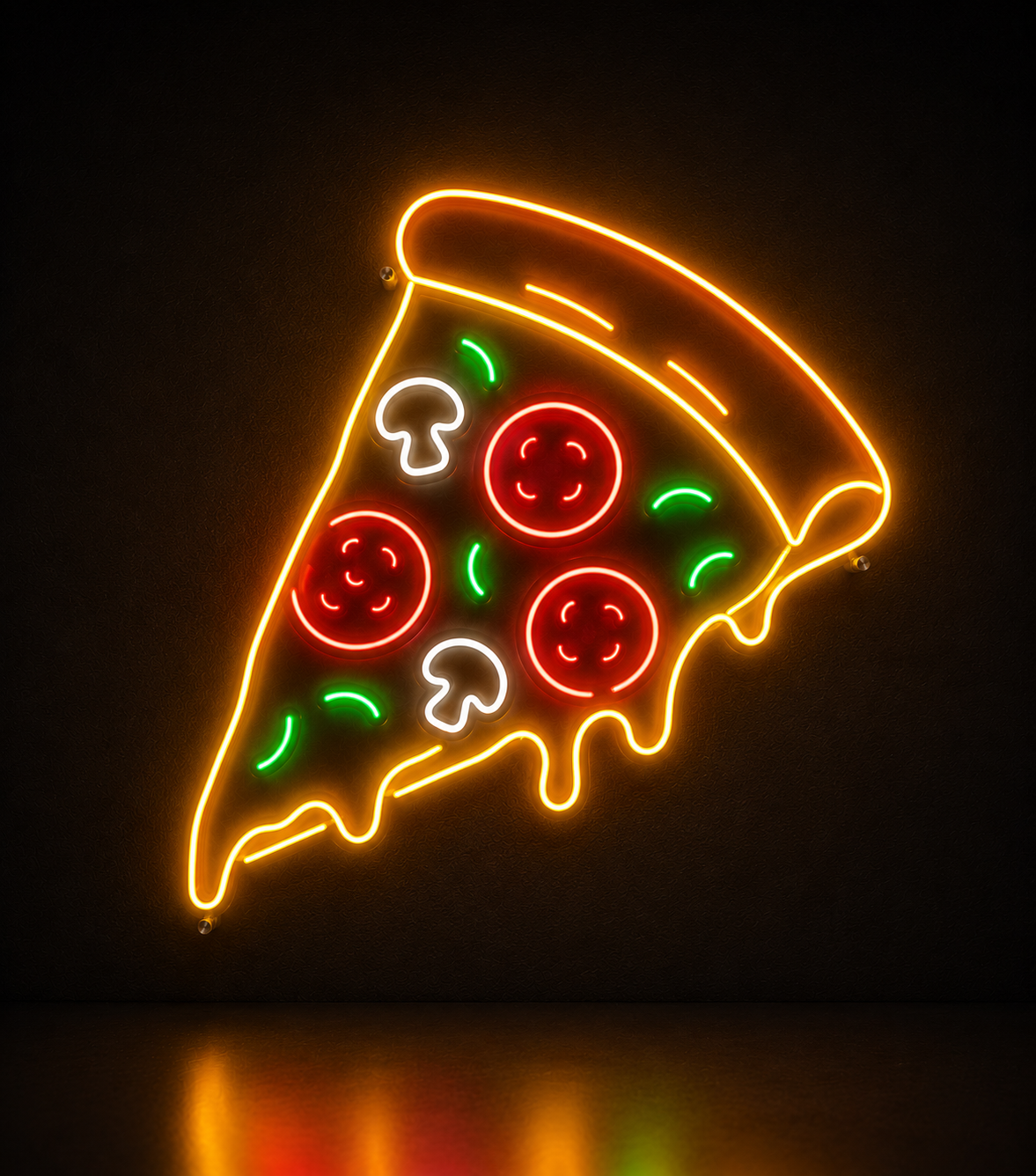 Néon pizza Viva Style