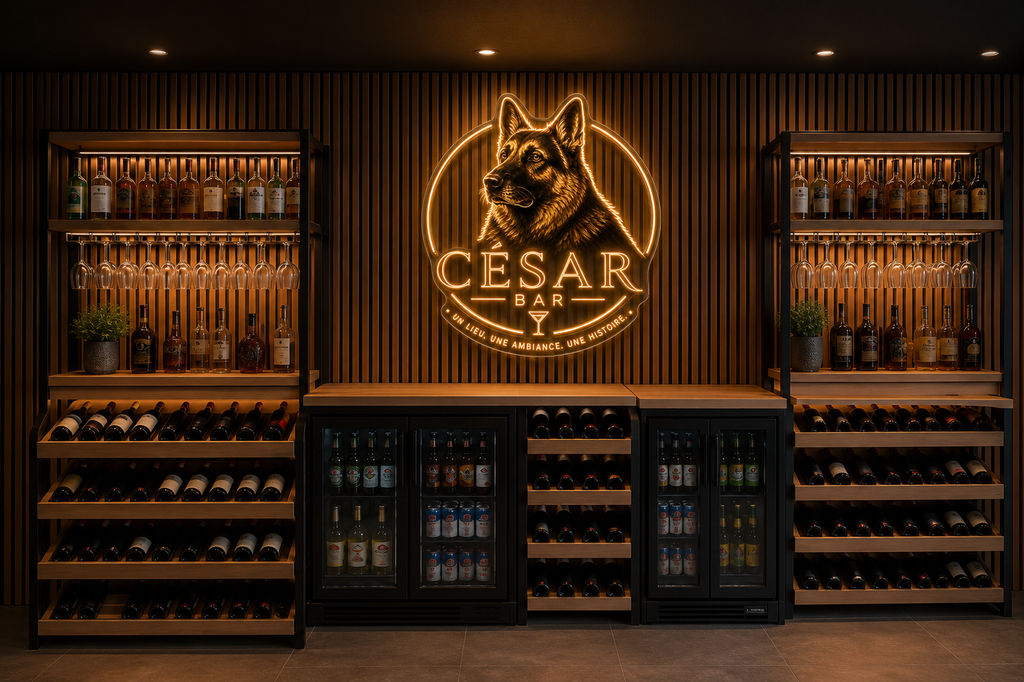 Néon César bar Viva Style