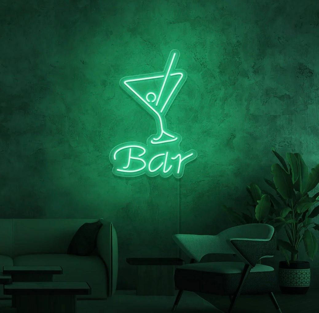 Enseigne néon Cocktail Bar