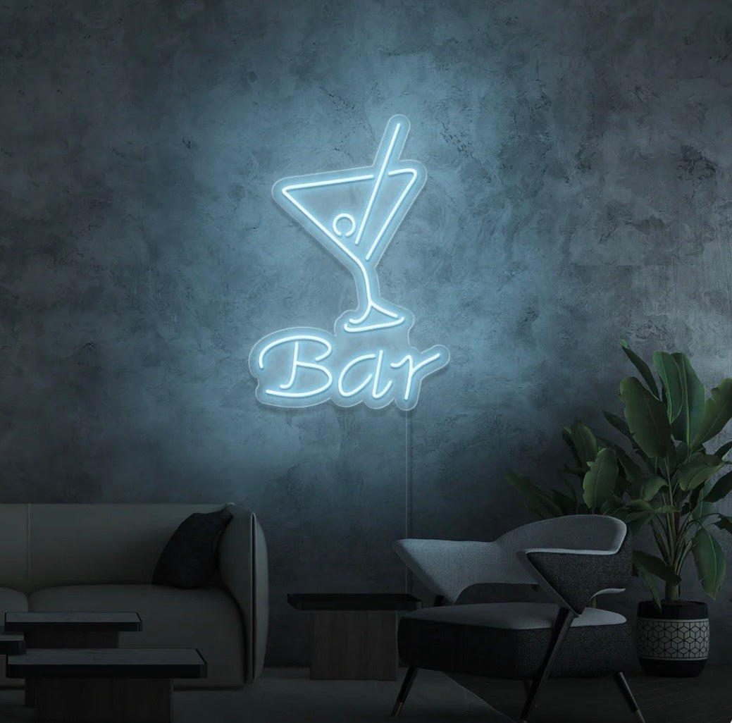 Enseigne néon Cocktail Bar
