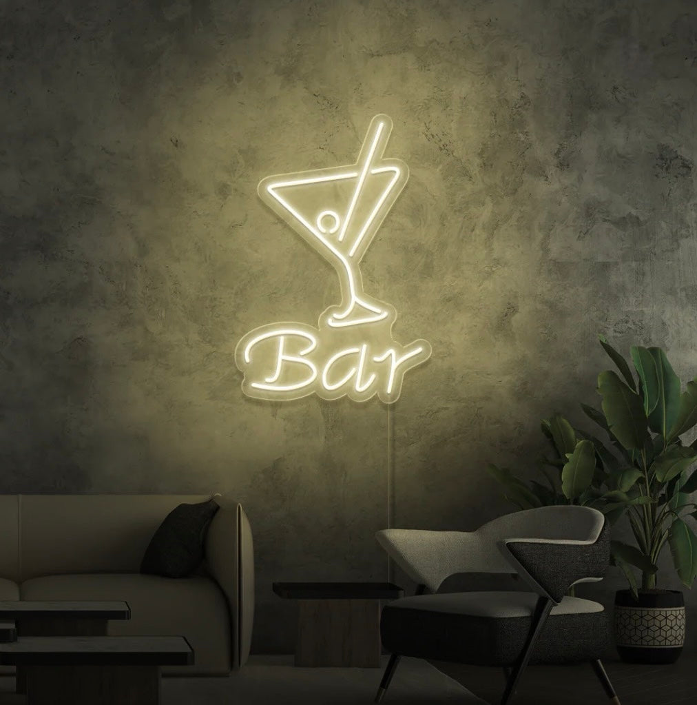 Enseigne néon Cocktail Bar