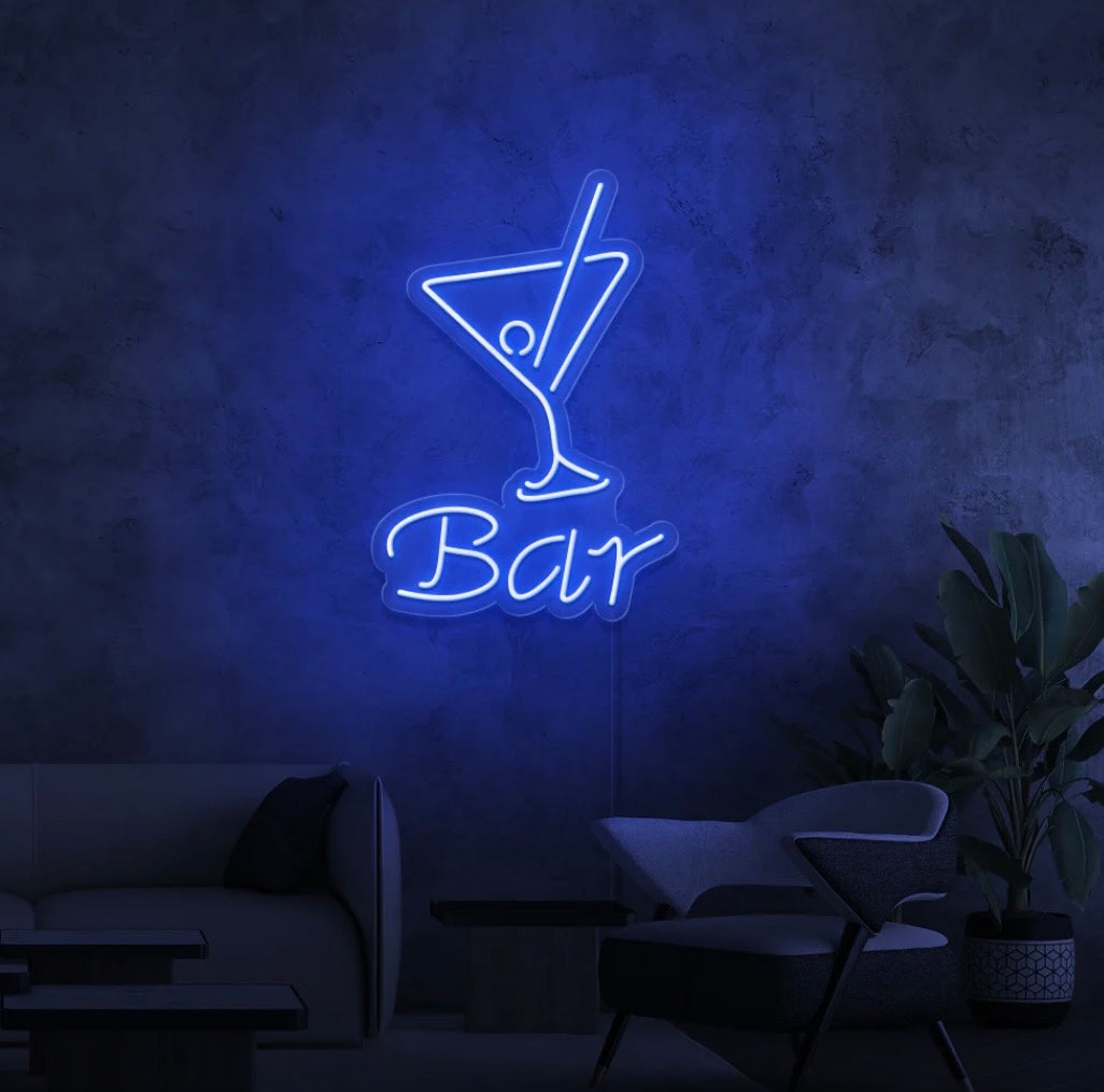 Enseigne néon Cocktail Bar