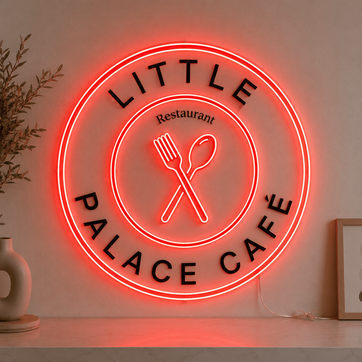 Néon Little Palace Café - Viva Style