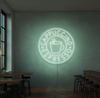 Enseigne néon Cappucino Espresso