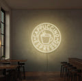 Enseigne néon Cappucino Espresso